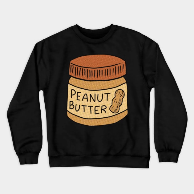 Peanut Butter Crewneck Sweatshirt by ROLLIE MC SCROLLIE